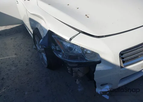 2014 Nissan Maxima 3.5 S z USA, uszkodzony, nr VIN 1N4AA5APXEC444556